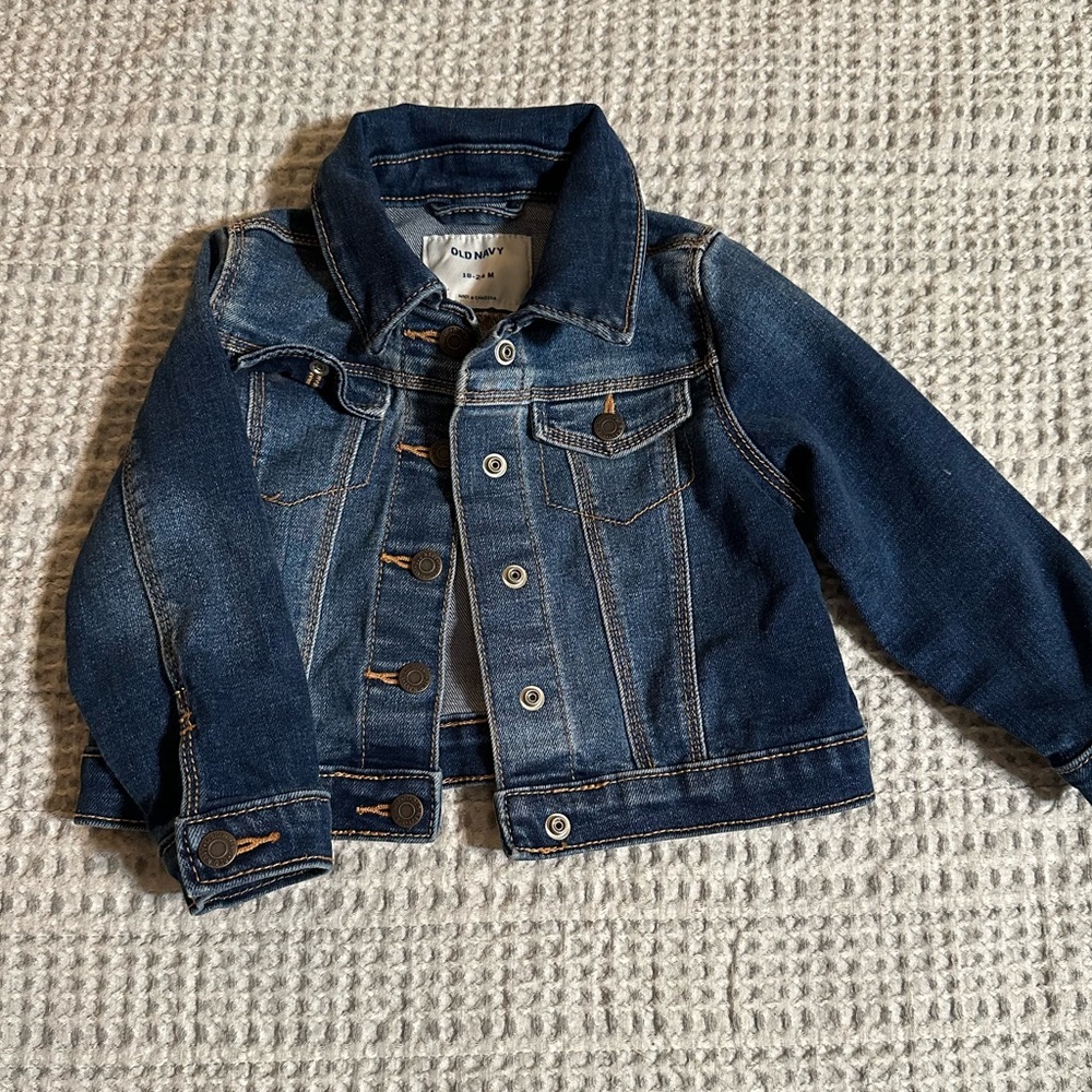 Toddler jean jacket
